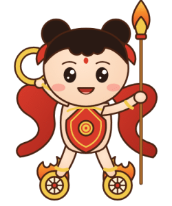Q 版三太子插畫